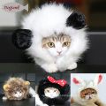 Leão Panda Mickey Coelho Gato Cosplay Mane Peruca Pet Cat Costume Acessório